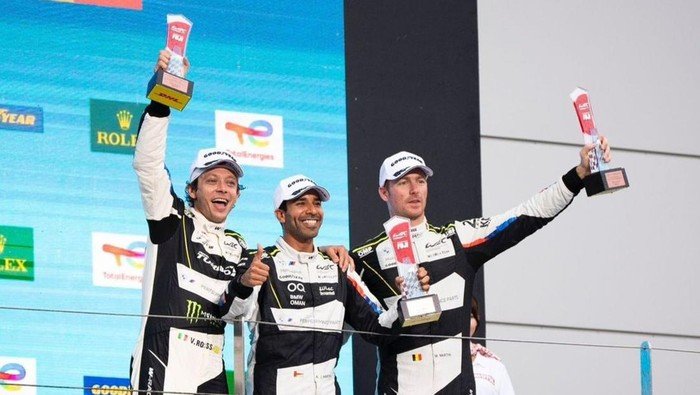 Valentino Rossi Raih Podium di 6 Hours of Fuji, Performa Memukau di BMW M4