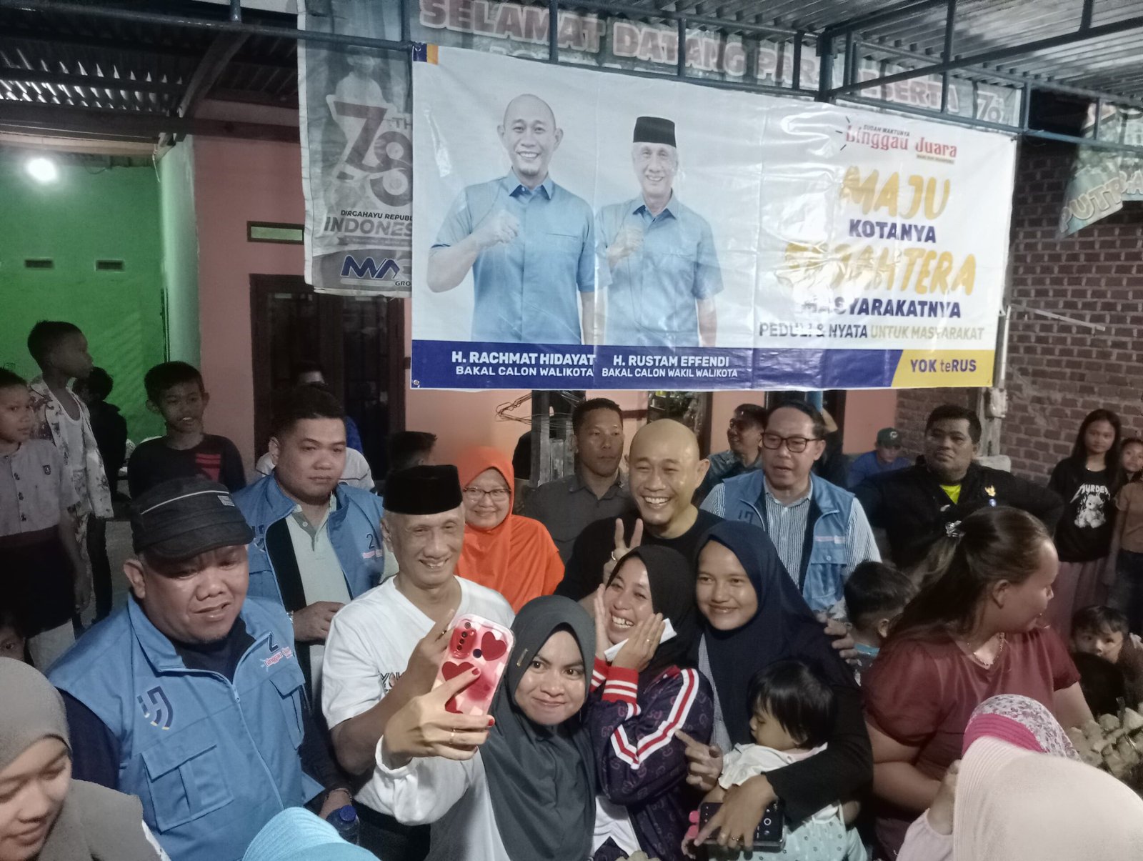 Belusukan Di Komplek Perumahan Kali Kesik YOkteRUS Dengarkan Keluhah maayarakta