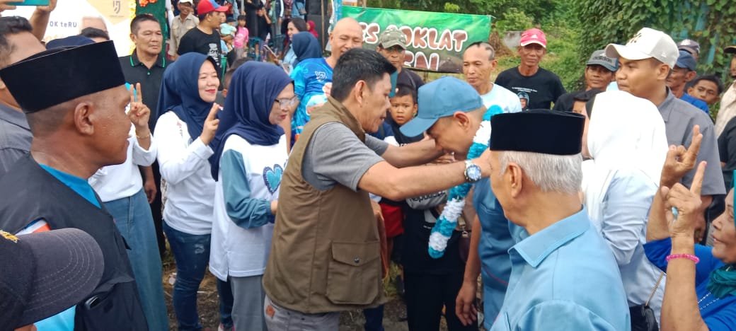Azwar Anas : Saya Mengajak Warga Bandung Ujung Untuk Memenangkan pasangan YOKteRUS