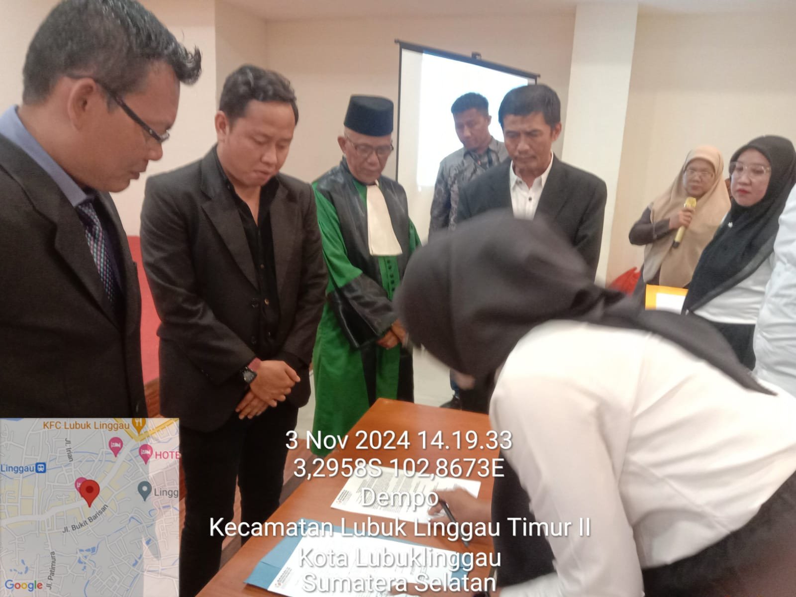 Sebanyak 52 Anggota PTPS Lubuklinggau Barat I Resmi Di Lantik