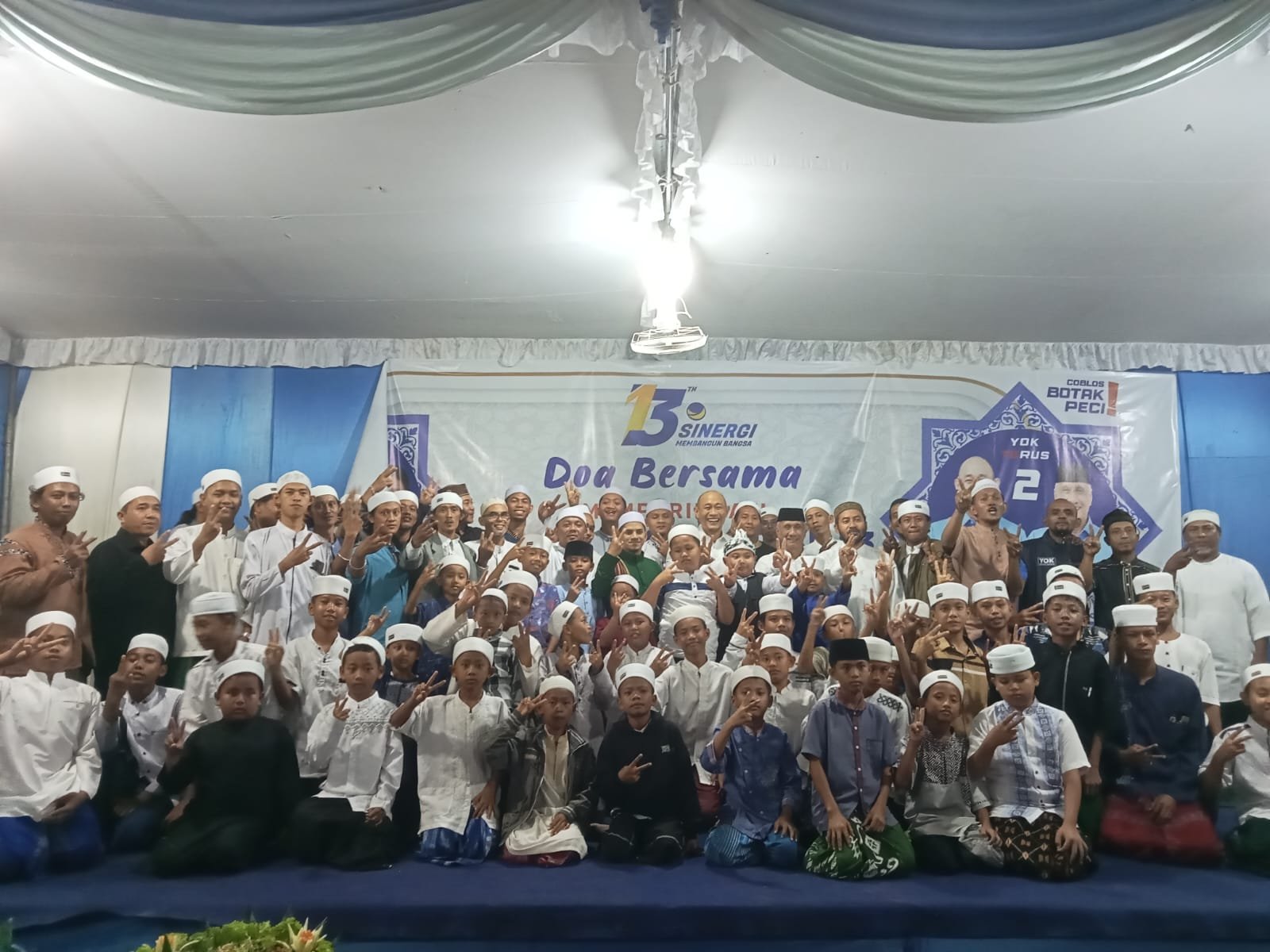 Peringati Hut Partai Nasdem Ke 13 Ribuan Warga Linggau Doa kan Yoppy Rustam Menang Pilkada