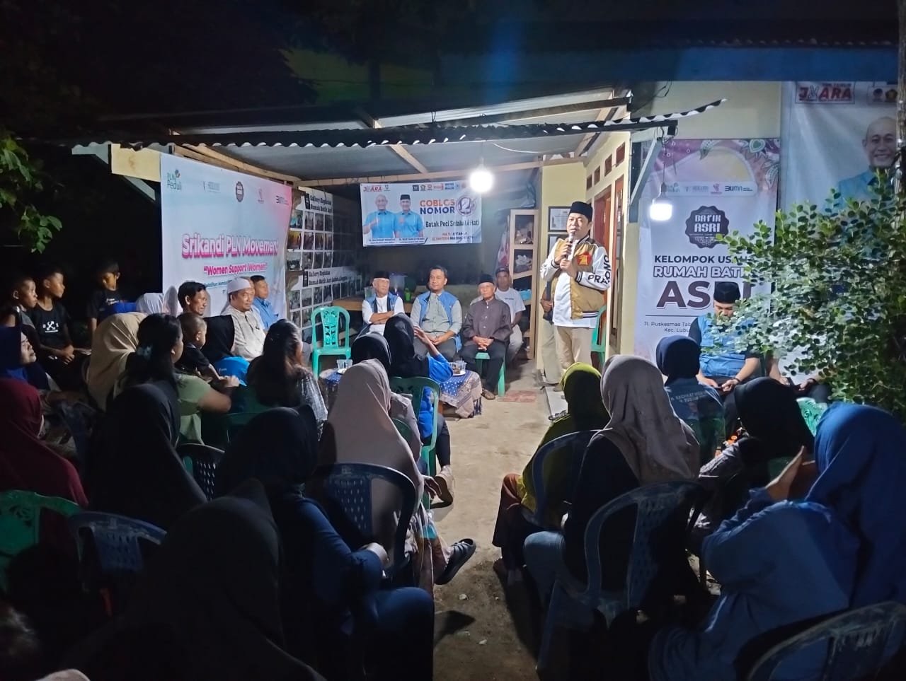 Hen Aster Ajak Warga Ceta Menangkan Botak Peci, Untuk Coblos Nomor 2 Pada 27 November 2024