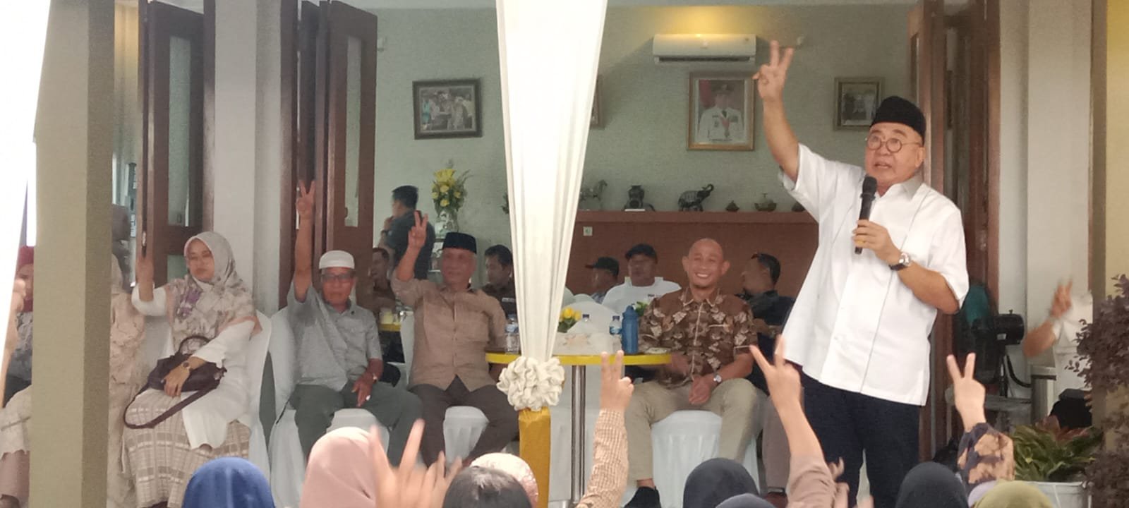 Ridwan Mukti: Insyaallah Pasangan Botak Peci Jemput Kemenangan Tanggal 27 November Nanti