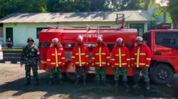 Tingkatkan Kesiapsiagaan, Kodim Sampang Gelar Latihan Penanggulangan Bahaya Kebakaran di Makodim